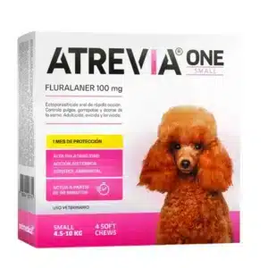 Antipulga Atrevia One 4.5 a 10 kg x 4 tabletas