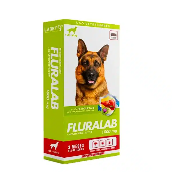 Fluralab de 20 a 40 kg para perros